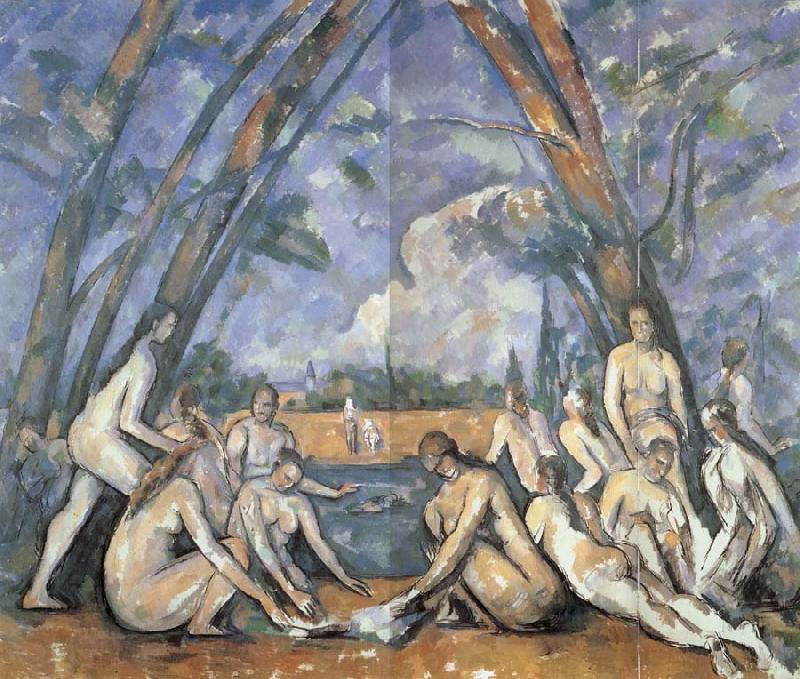 Paul Cezanne Large Bathers